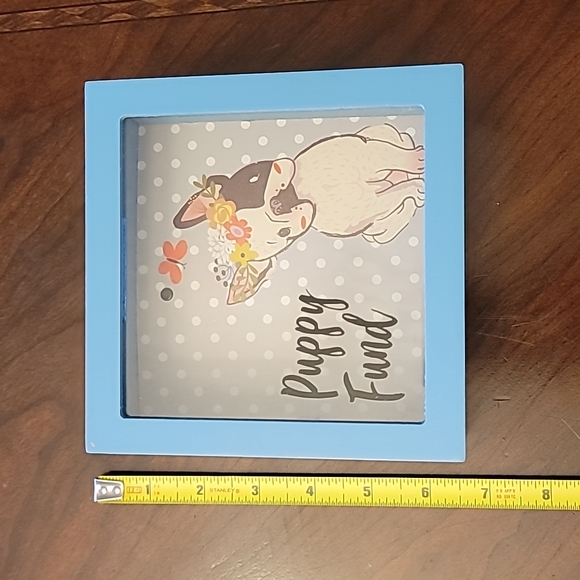Puppy fund shadow box bank - Picture 2 of 10